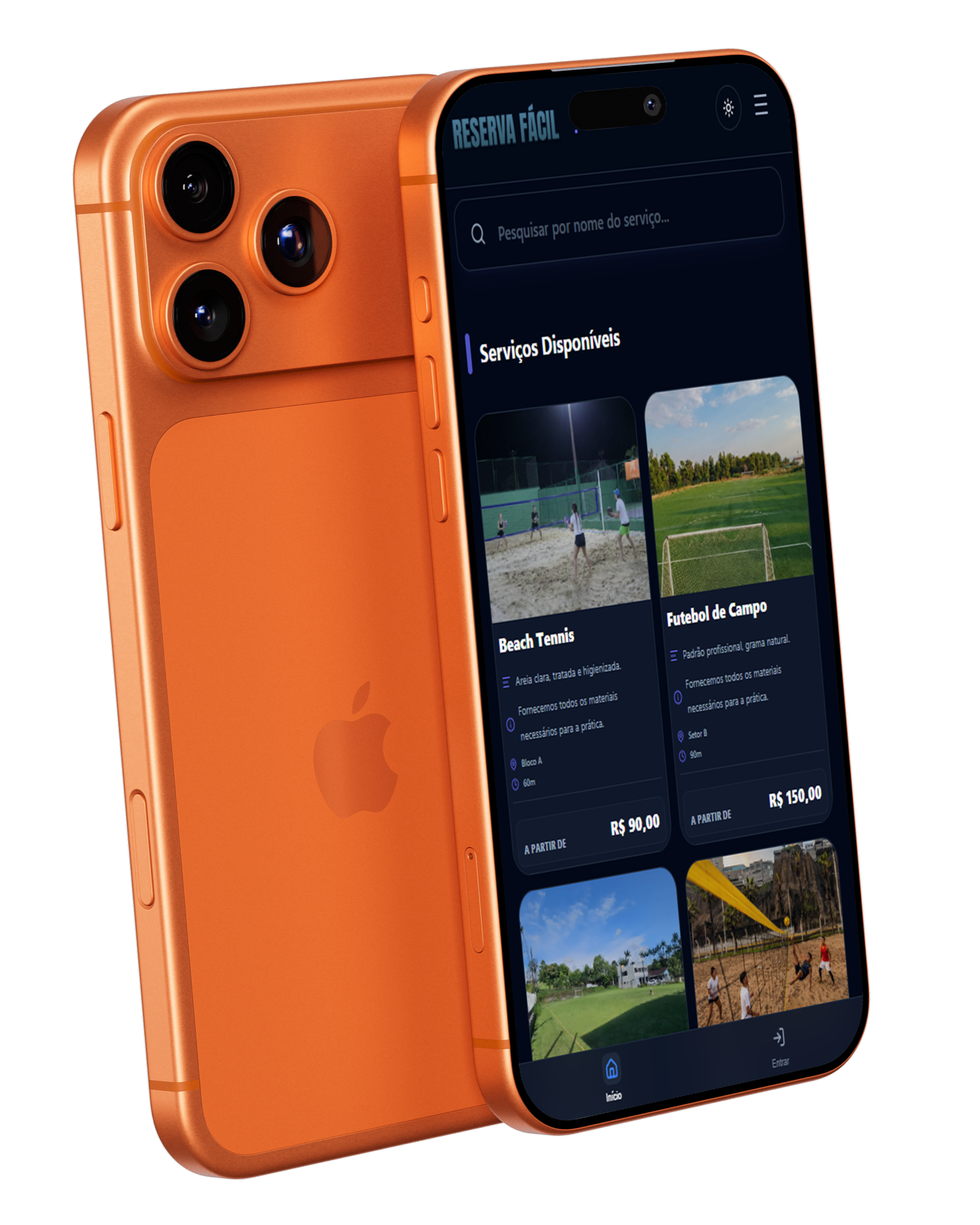 Reserva Fácil - Quadra no sistema